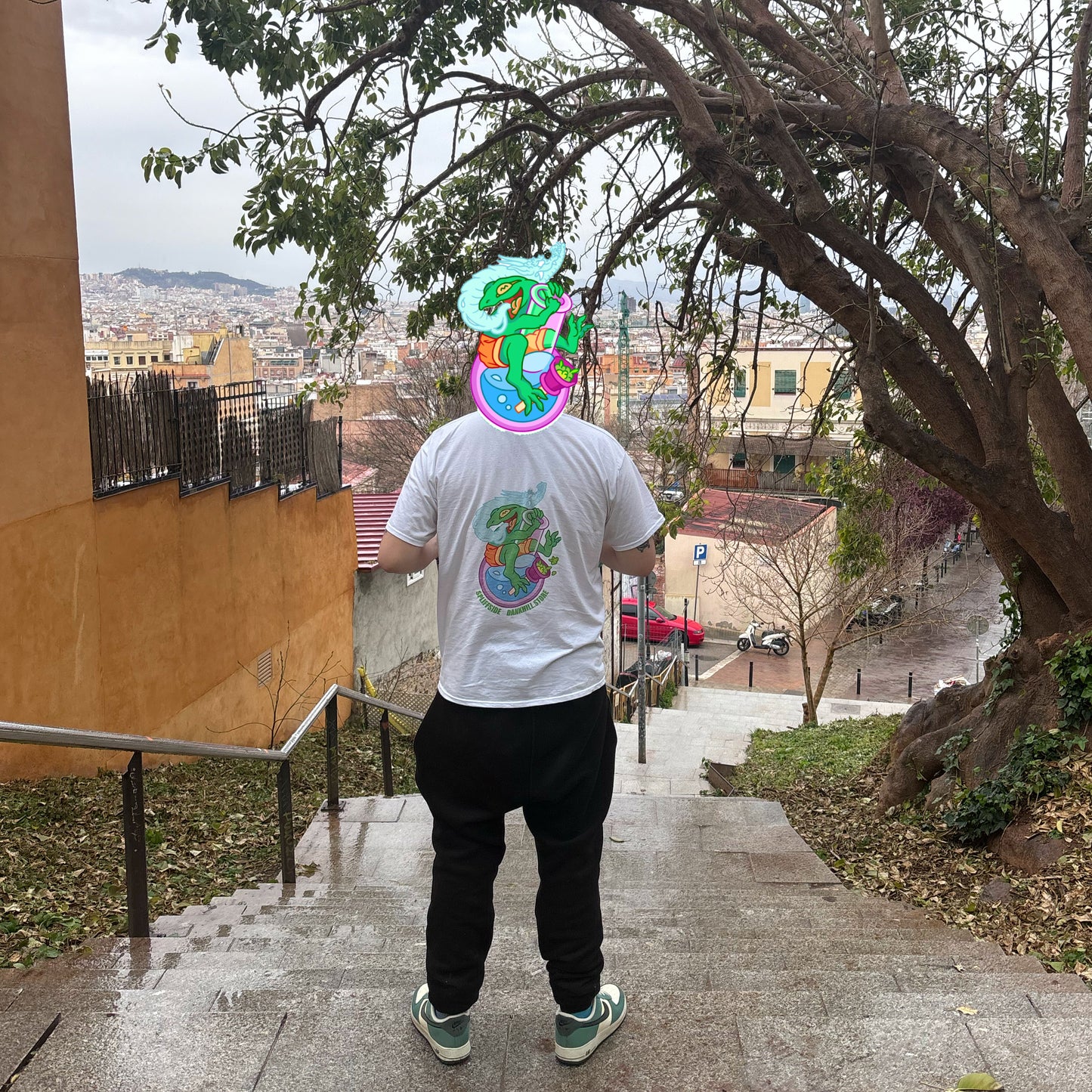 SpliffSide X DankHill BCN Tee