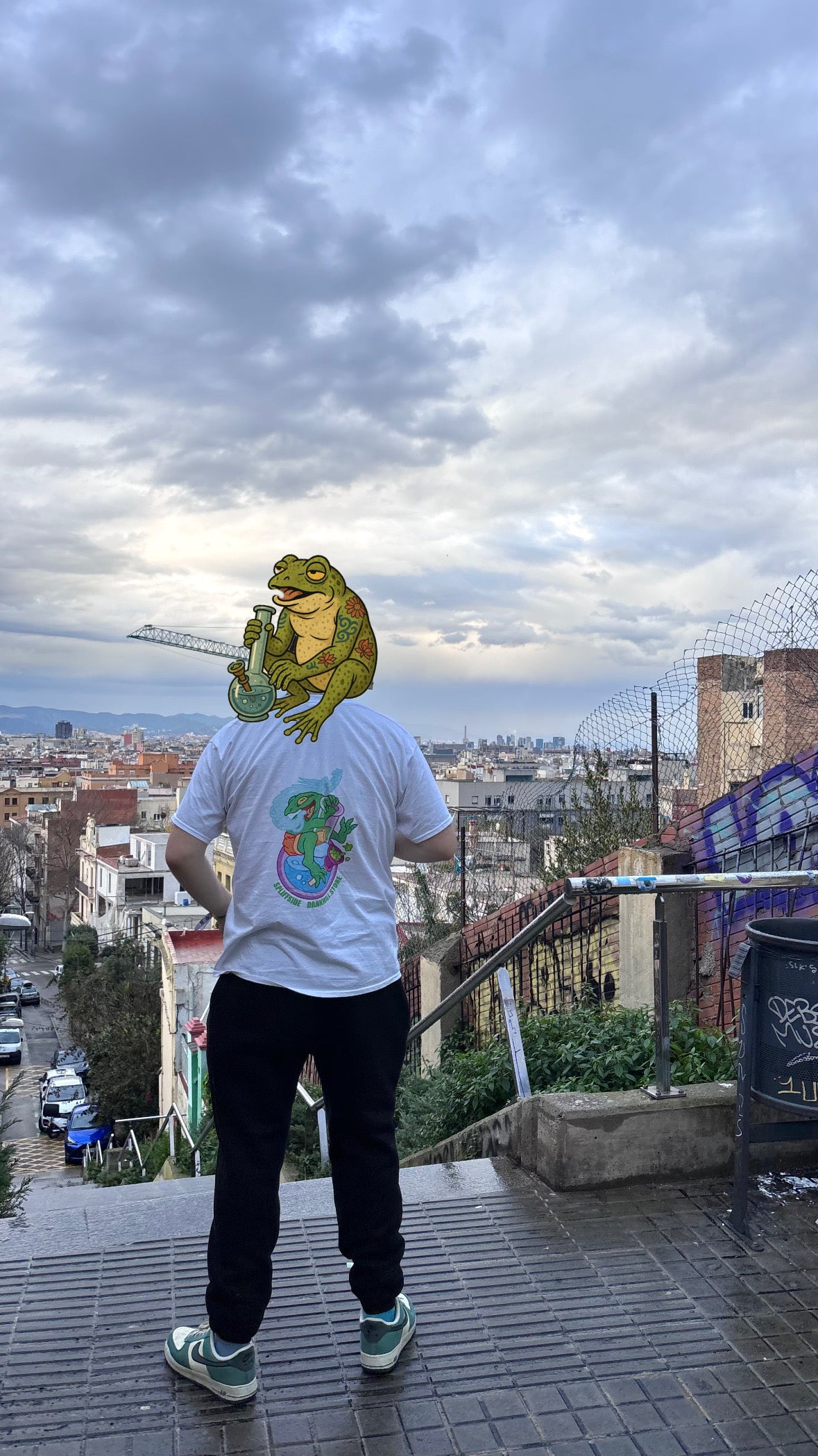 SpliffSide X DankHill BCN Tee