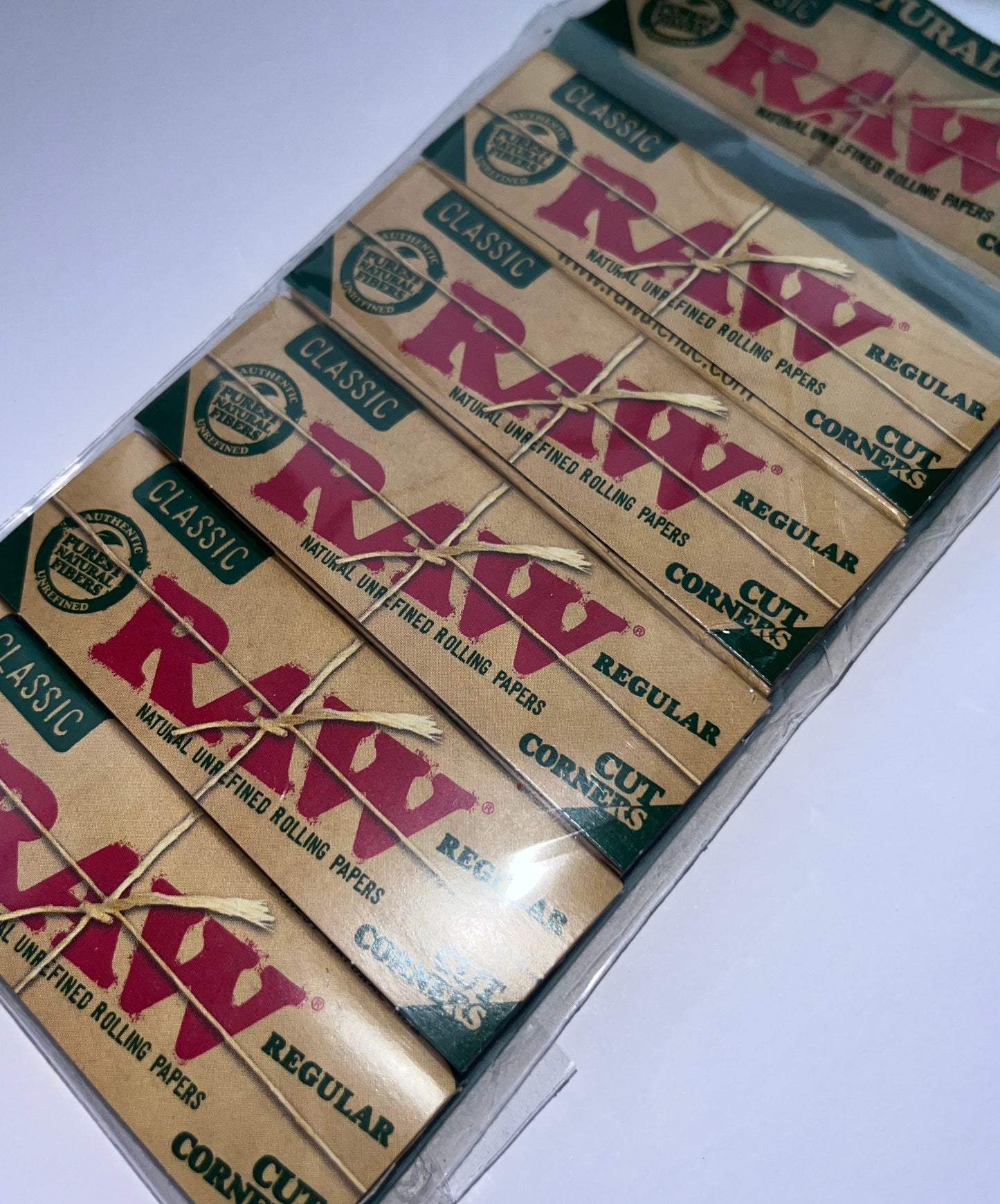 RAW Regular Cut Corners 5 Pack