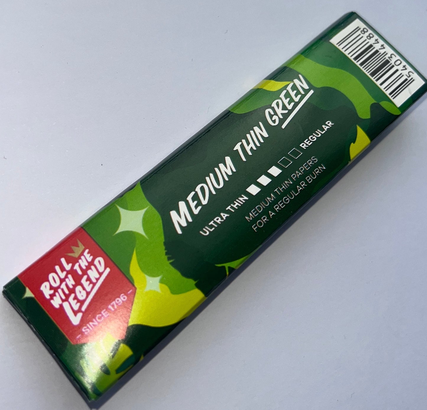 Medium Thin Green King Size RIZLA