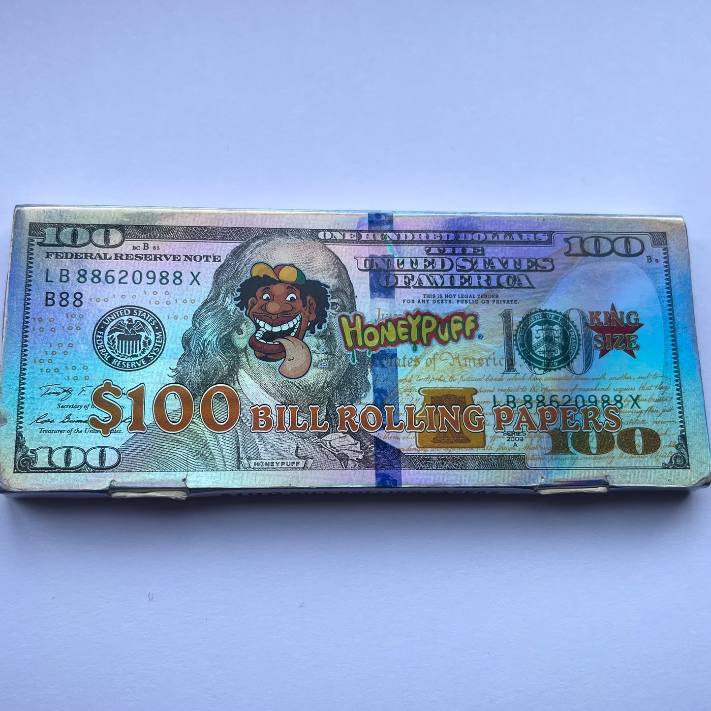 $100 Bill Rolling papers by HONEYPUFF