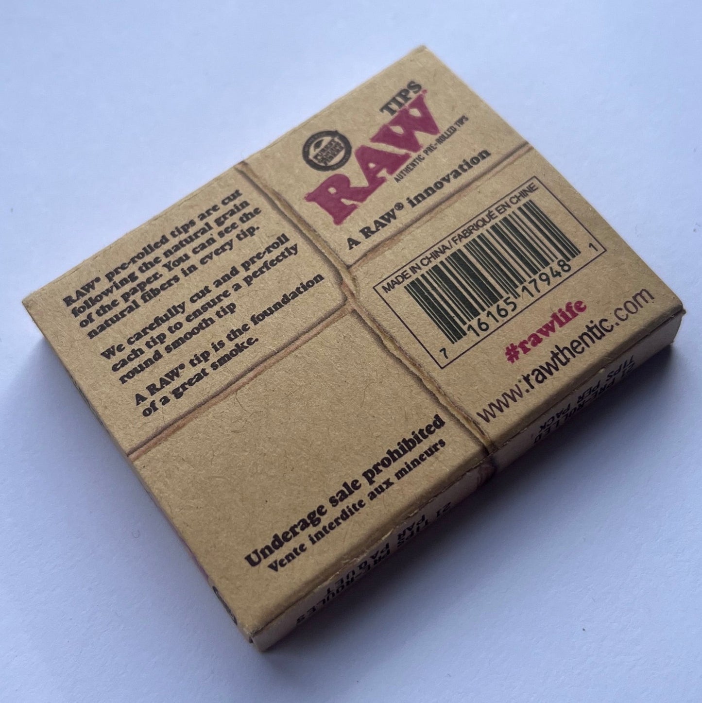 RAW Pre-Rolled Tips