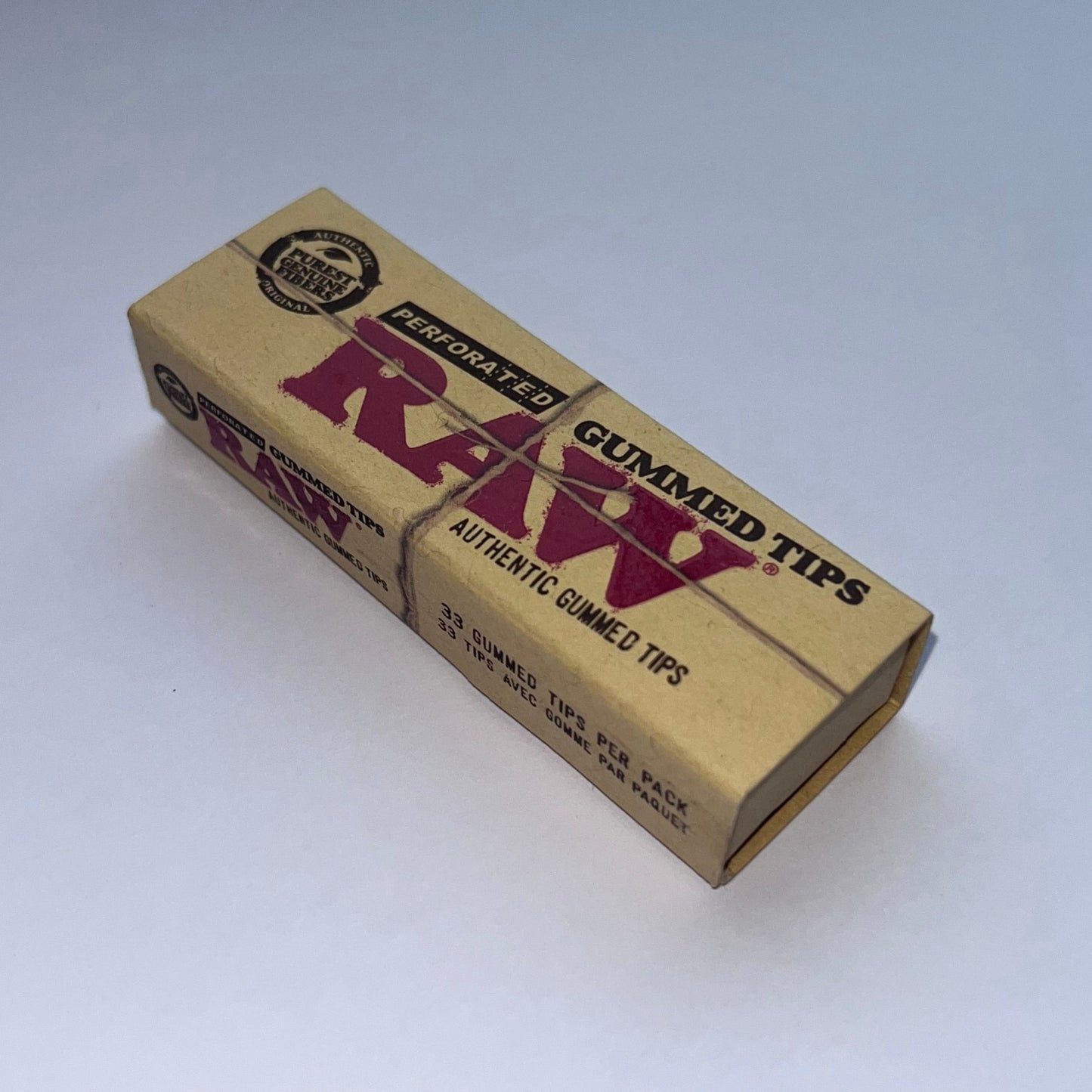 RAW GUMMED Tips Perforated