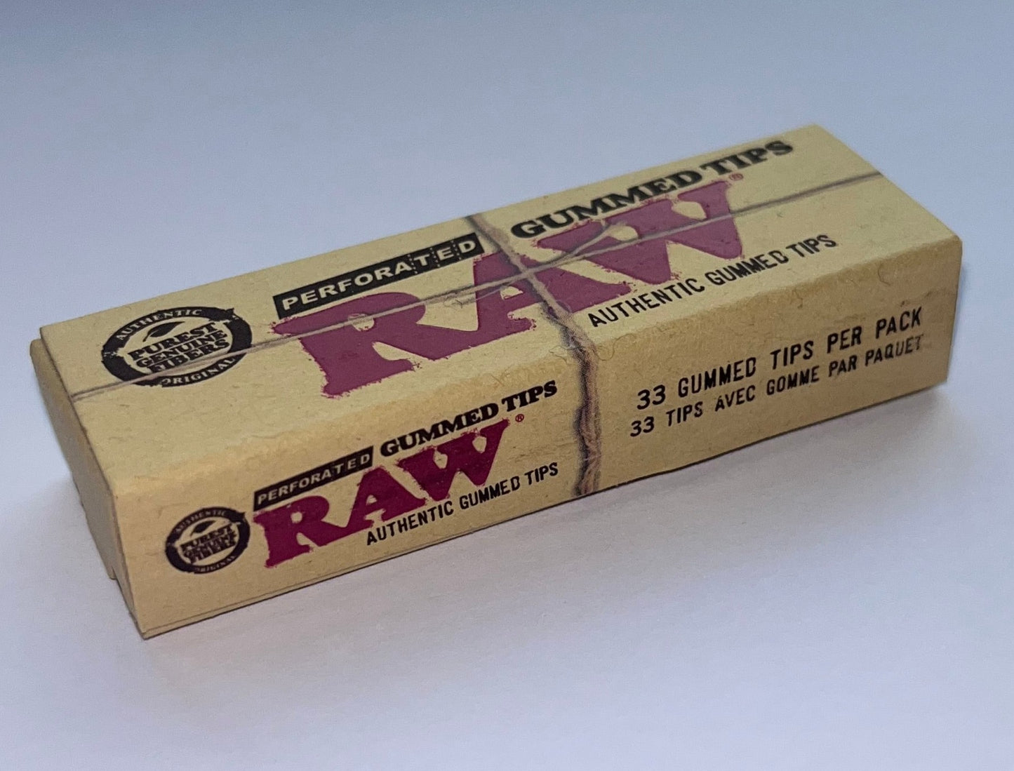 RAW GUMMED Tips Perforated