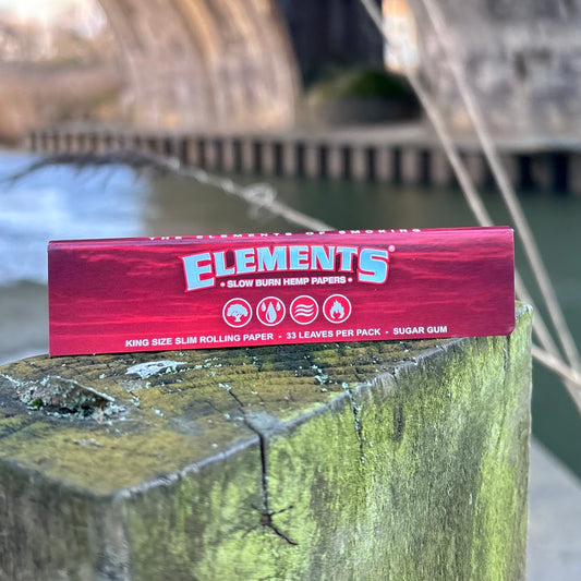 Elements Red
KingSize Slim papers