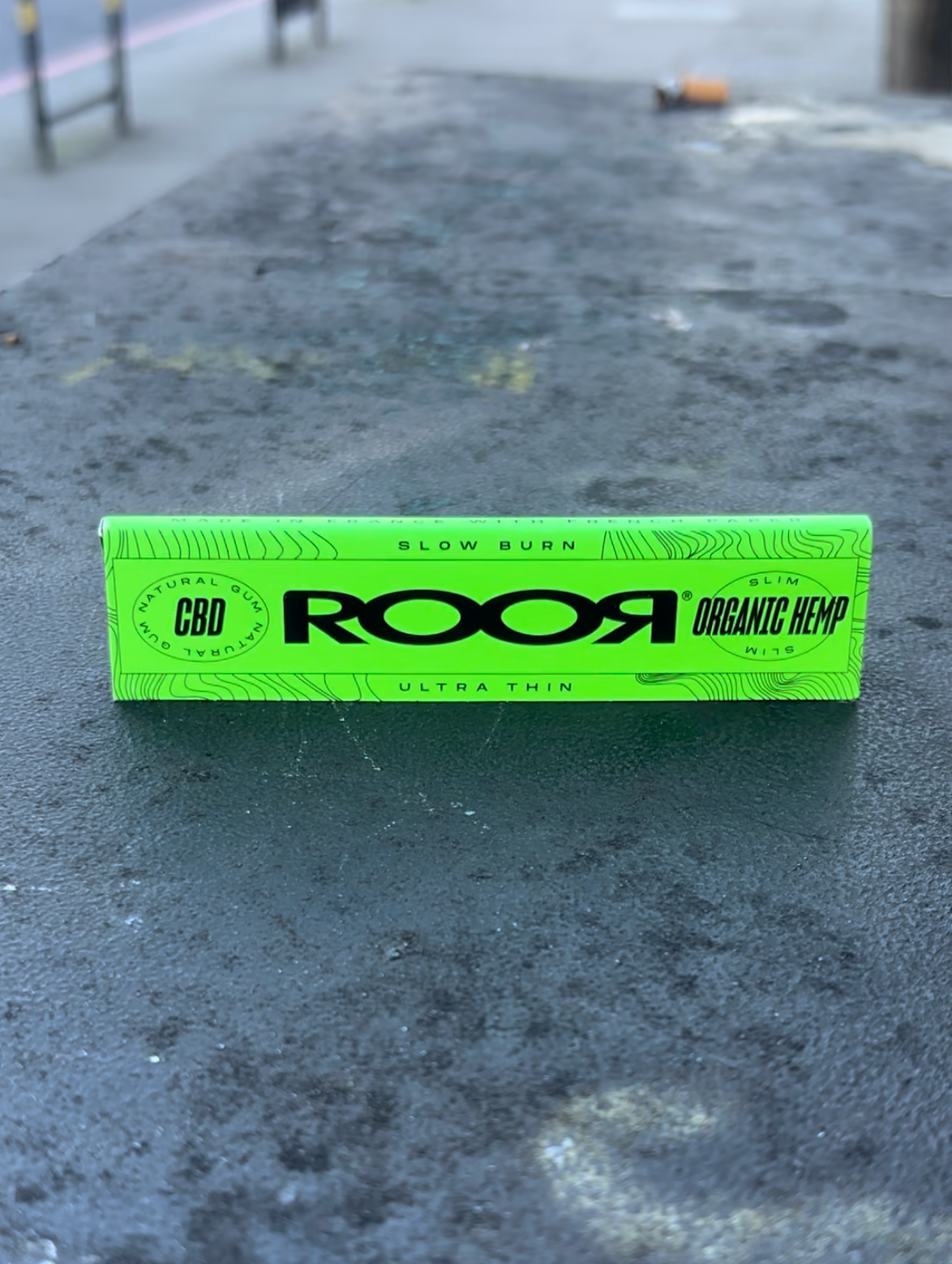 ROOR                       KING SIZE ROLLING PAPERS