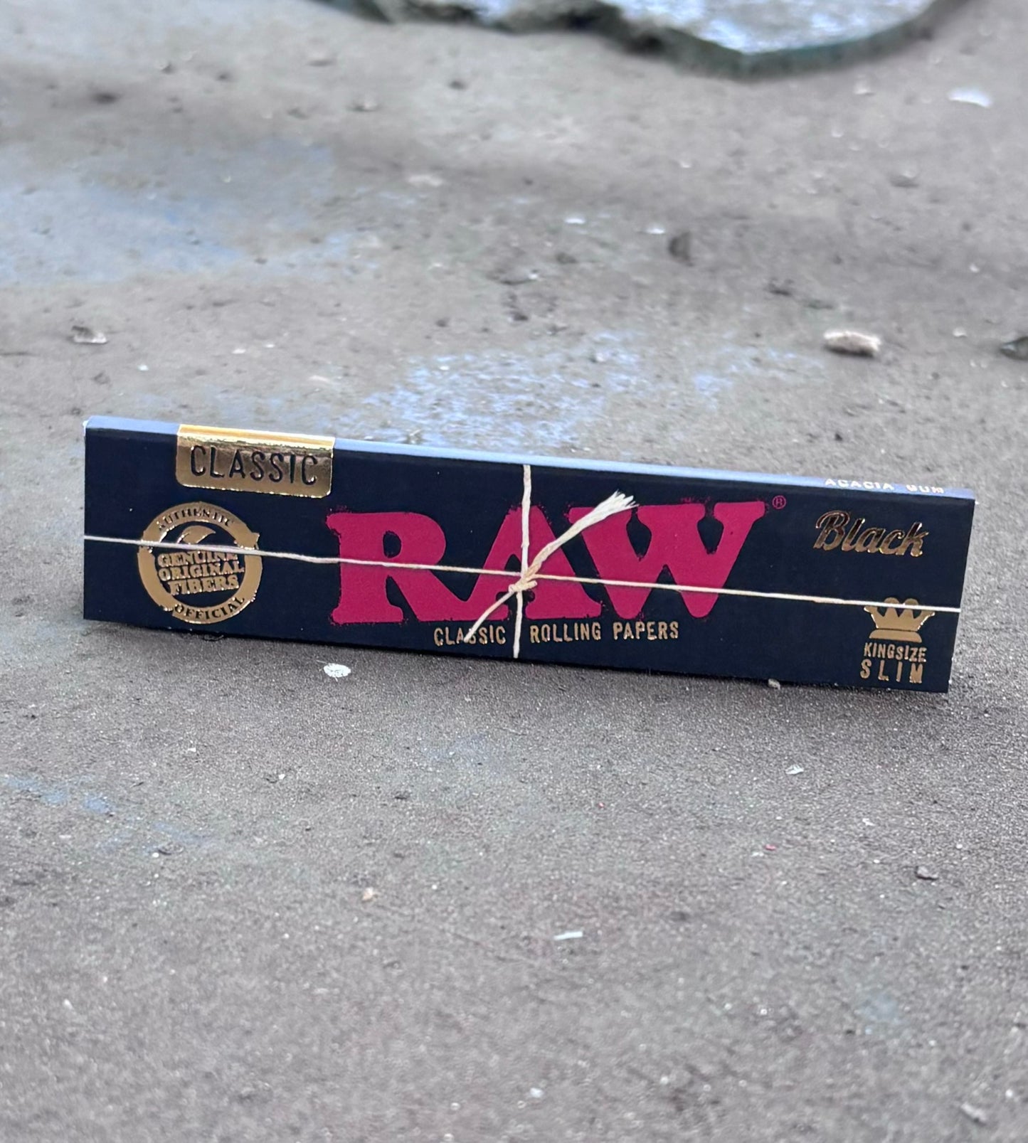 RAW Black KingSize Slim