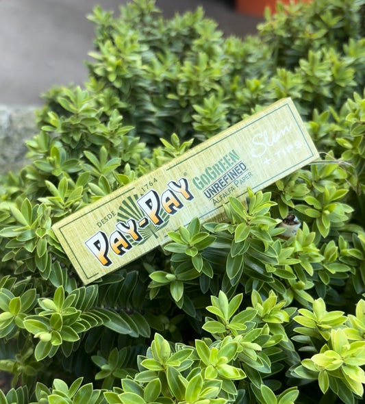 Pay-Pay GOGREEN            Unrefined Alfalfa Paper Slim+Tips