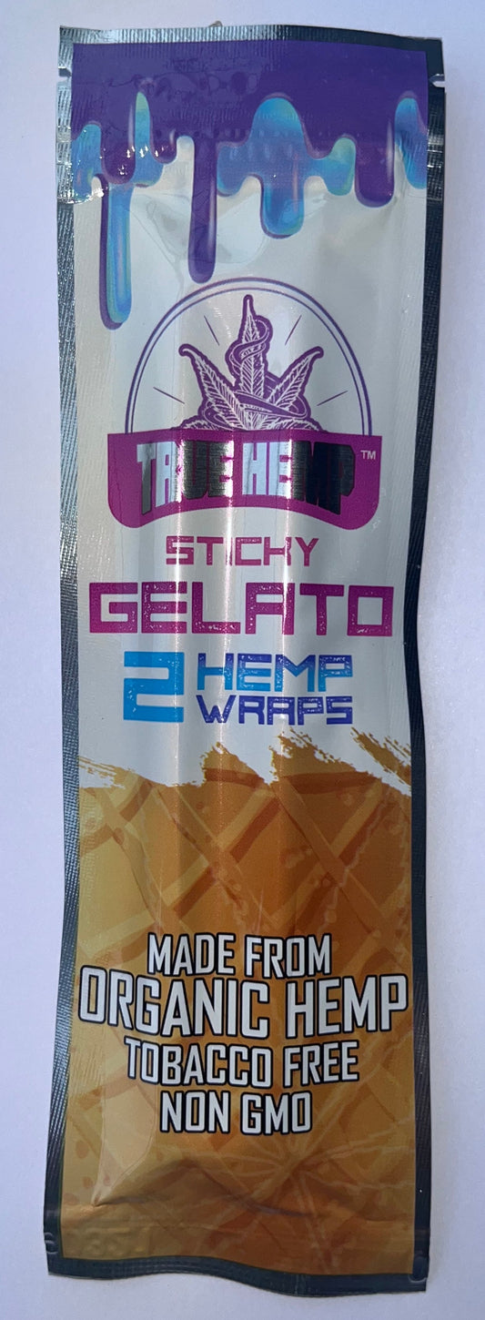 Sticky Gelato True Hemp  Hemp Wraps