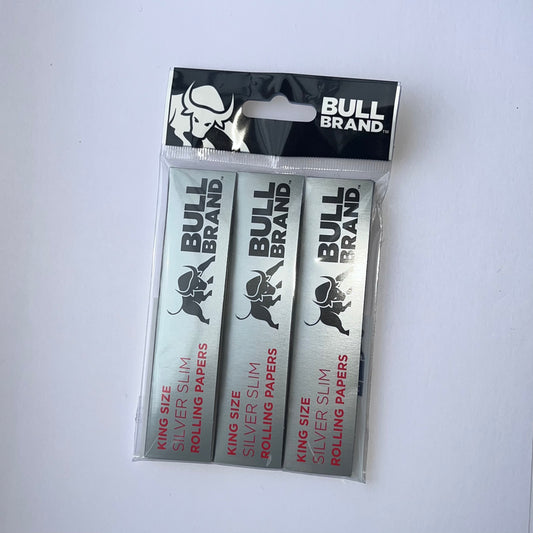 King Size Silver Slim BULL BRAND