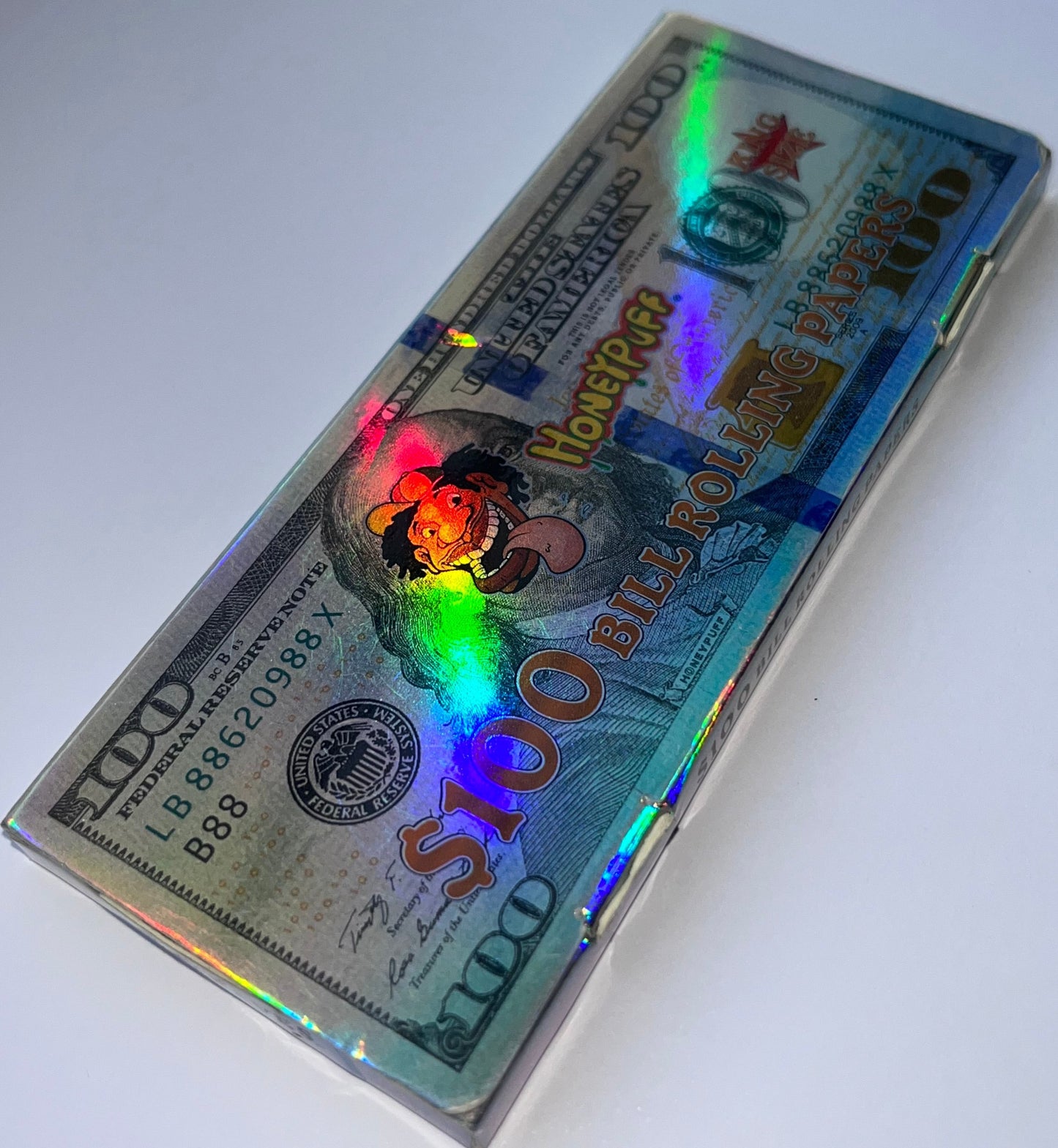 $100 Bill Rolling papers by HONEYPUFF