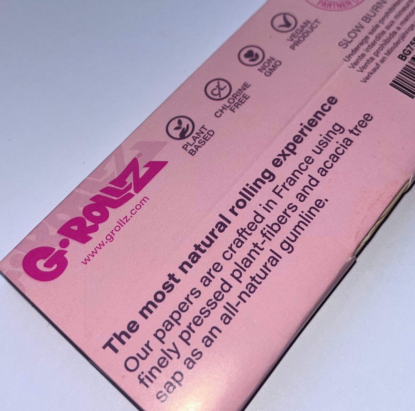 GROLLZ PINK lightly dyed