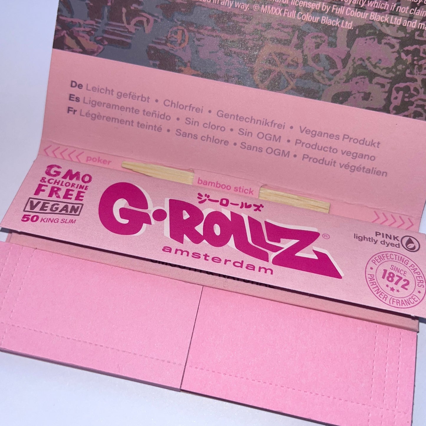 GROLLZ PINK lightly dyed