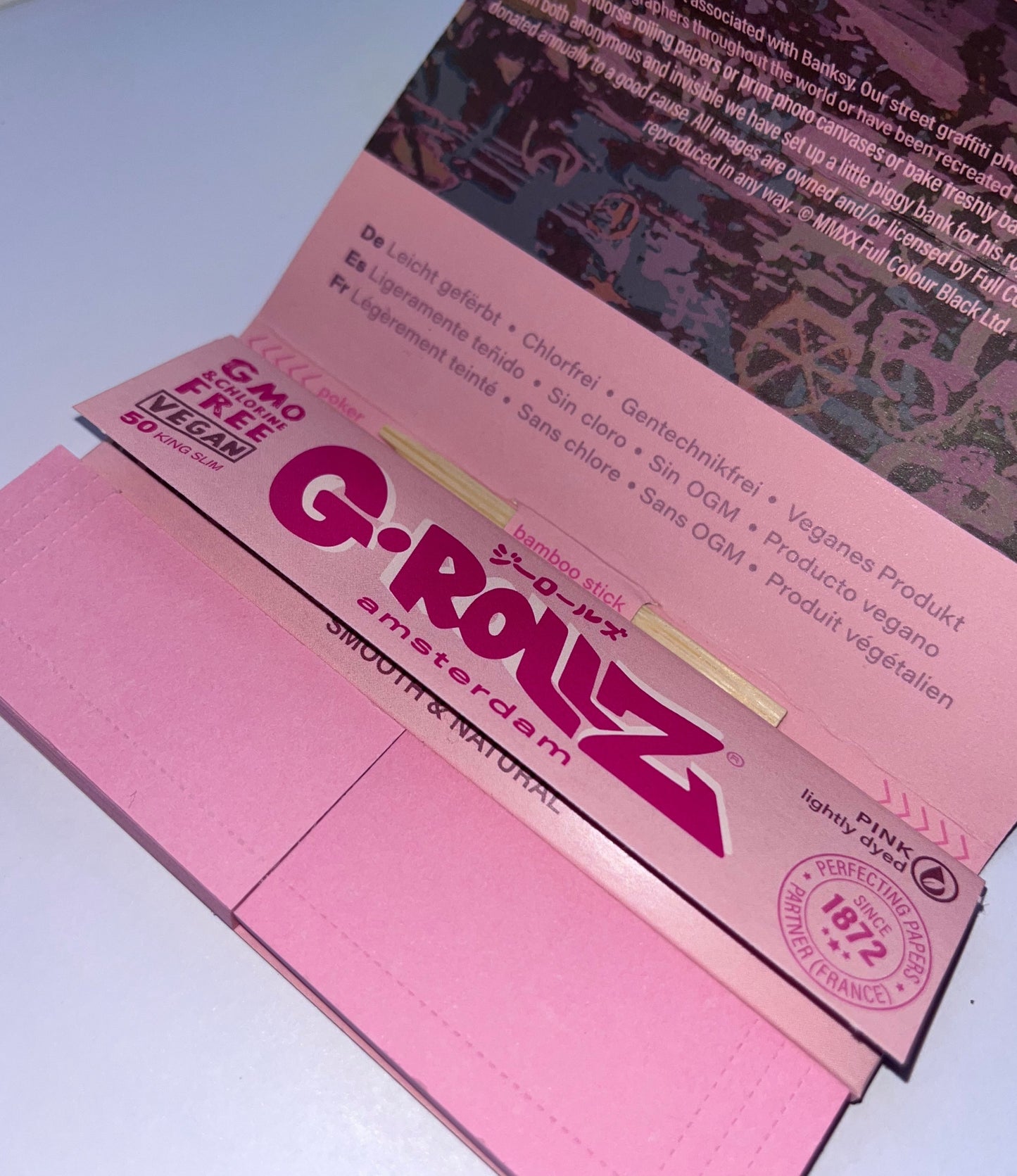 GROLLZ PINK lightly dyed