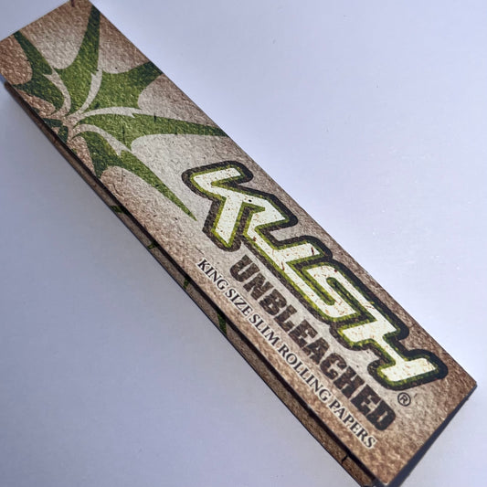 KUSH Unbleached King size Slim Rolling Papers